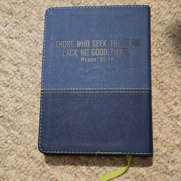 3/$15 Deal 🎉 Blue Devotional Book for Guys - Picture 4 of 6